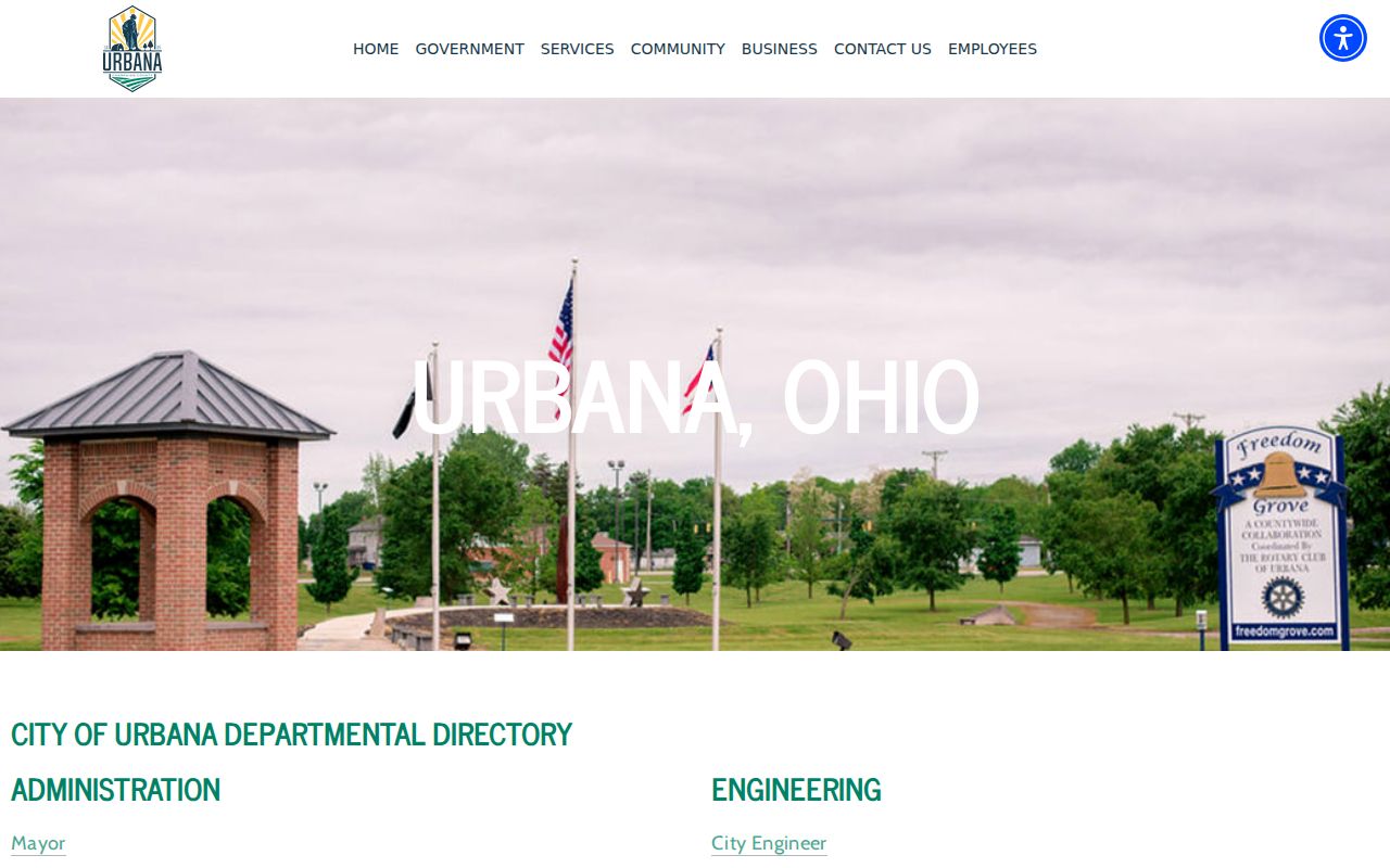 Urbana court docket city record and City Hall directory